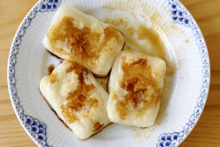男子に好評 フライパンで簡単焼き餅 レシピ 作り方 By ねこにゃんたろう クックパッド