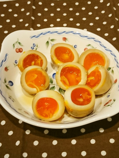 とろとろ美味しい味卵の写真