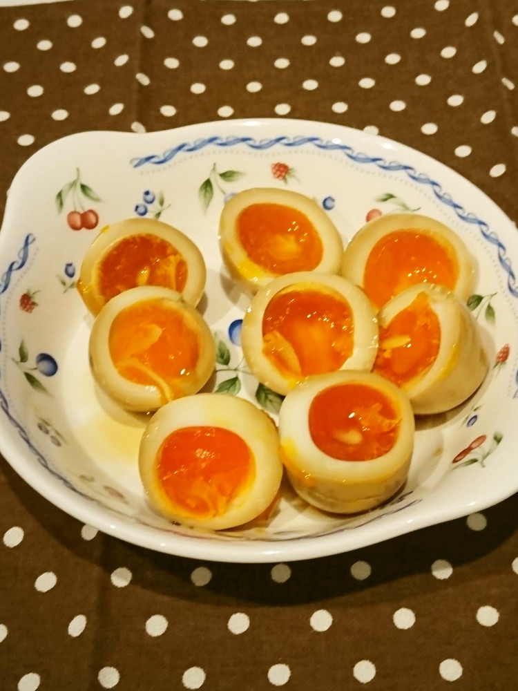 とろとろ美味しい味卵の画像