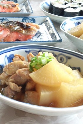 鶏肉と大根の煮もの☆