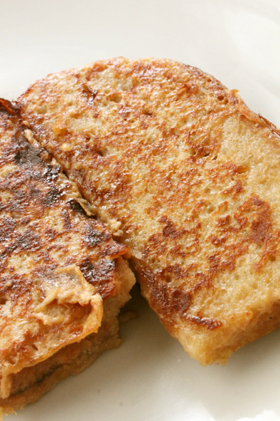 栗の渋皮煮シロップdeフレンチトーストの写真