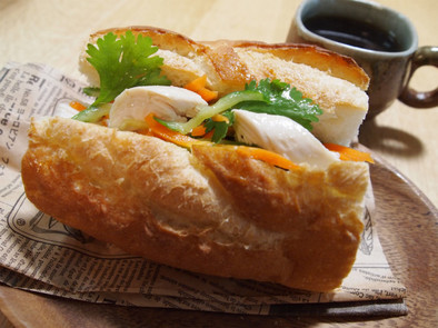 美味♡ベトナムのサンドイッチ☆バインミーの写真