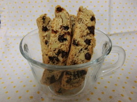 チョコとくるみのビスコッティ