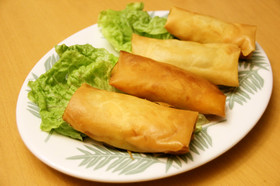 ☆とろぉ~りチーズとポテトの春巻き☆