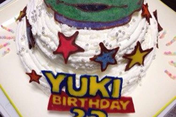 リトルグリーンメンデコケーキ レシピ 作り方 By Rihaまま クックパッド