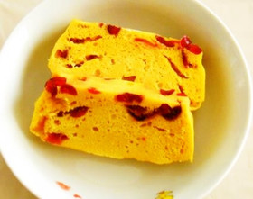 レンジで簡単大豆粉パウンドケーキ