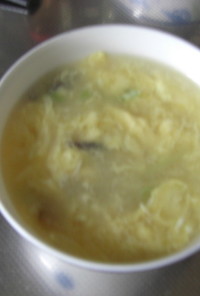 ササミと干し椎茸の中華スープ・みんと風