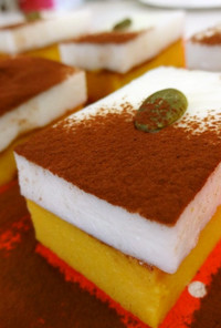 かぼちゃのダブルチーズ♡ケーキ