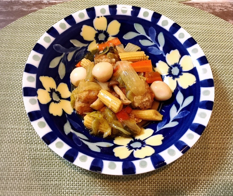 ☆肉団子と野菜の中華風うま煮の画像