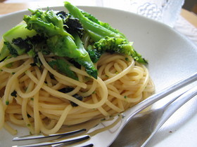 春待ち和風パスタ