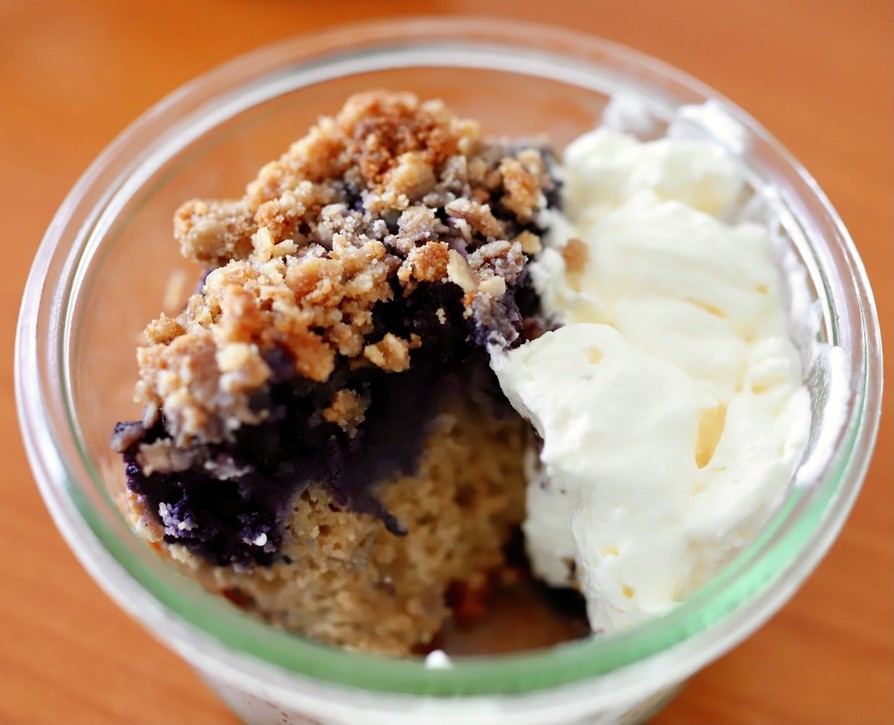 ルバーブコブラーのレシピ