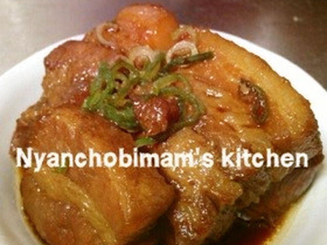 簡単に 柔らか豚の角煮 レシピ 作り方 By にゃんちょびママ クックパッド 簡単おいしいみんなのレシピが352万品
