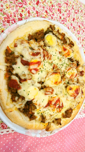 美味しい✩手作りミートピザ
