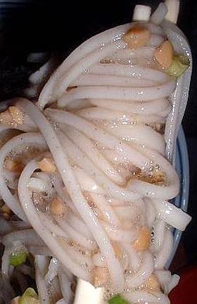 さっぱり!ツルツル!梅納豆そば