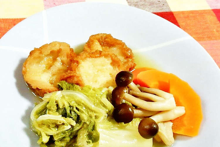 白菜 しめじと仙台麩 油麩 の煮物 レシピ 作り方 By Sp クックパッド 簡単おいしいみんなのレシピが352万品