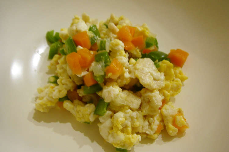 離乳食後期 洋風 炒り豆腐 レシピ 作り方 By ｌｕｃｉ クックパッド 簡単おいしいみんなのレシピが358万品