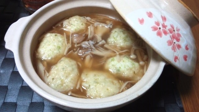 長芋団子のキノコ鍋 レシピ 作り方 By あらんこ クックパッド