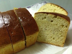 プロテイン入りバナナケーキ