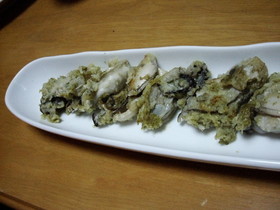 牡蠣のジェノベーゼ焼きの画像