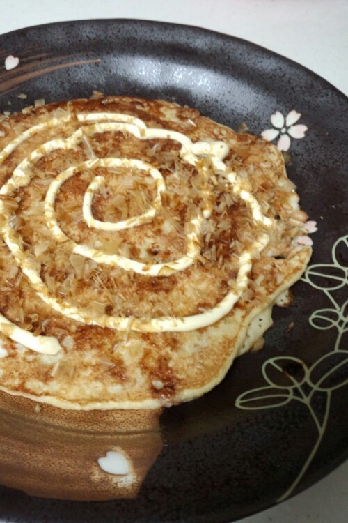 焼くだけ簡単♪山芋、納豆のふわふわ焼き☆の画像