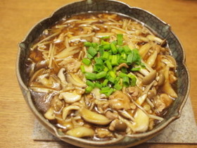 きのこあんかけ茶碗蒸し