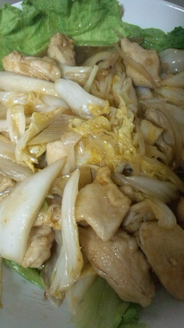 ☆白菜と鶏ムネ肉のうま煮☆の画像