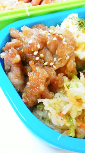 簡単豚肉の甘辛☆お弁当や豚丼肉サラダにも