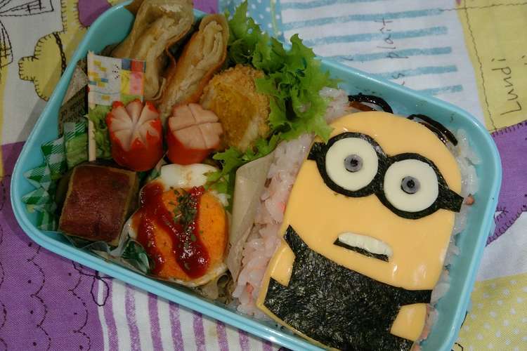 キャラ弁 怪盗グルーのミニオン レシピ 作り方 By Haru Shin クックパッド 簡単おいしいみんなのレシピが354万品