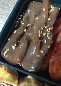 こんにゃくの甘辛煮