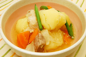 あまざけで♪あっさり肉じゃが