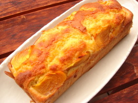 ホットケーキミックスde柿のケーキ