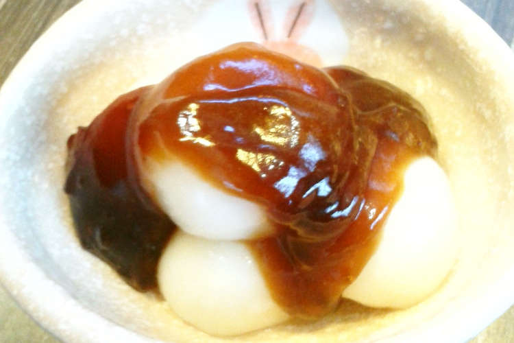 レンジで簡単 みたらし団子のタレ レシピ 作り方 By ひな祭り クックパッド 簡単おいしいみんなのレシピが352万品