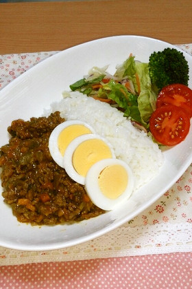 野菜たっぷり✩ドライカレー