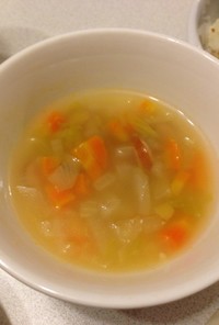 炊飯器野菜スープ