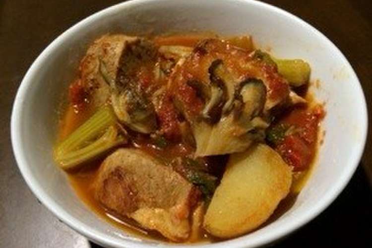 酸味とコク トマトと赤味噌のポークポトフ レシピ 作り方 By Guroatmark クックパッド 簡単おいしいみんなのレシピが366万品