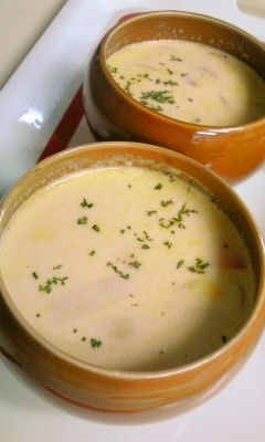 (菊芋入り)お野菜たっぷりミルクスープの画像