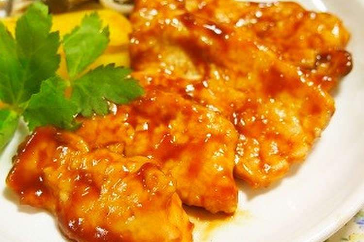 柔らかい 鶏胸肉でポークチャップ風 レシピ 作り方 By 河埜玲子 クックパッド 簡単おいしいみんなのレシピが357万品