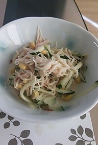 リメイク☆刺身のつまサラダ