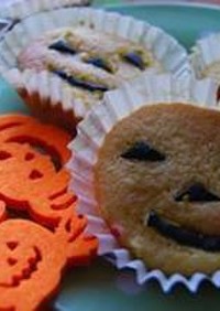 ハロウィンにかぼちゃのしっとりケーキ