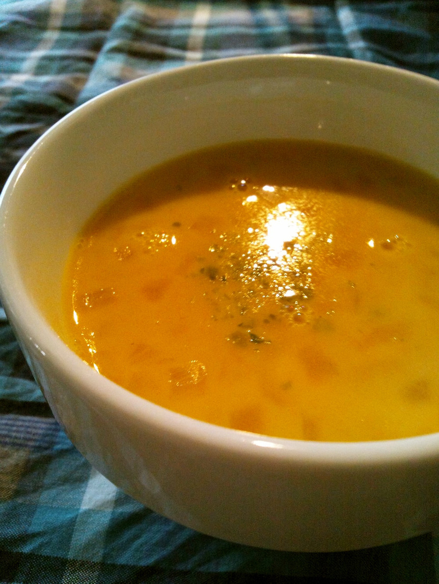 ミキサー不要✿簡単かぼちゃのスープの画像
