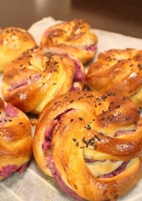 紫芋パン