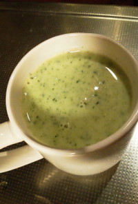 ブロッコリー豆乳スープ
