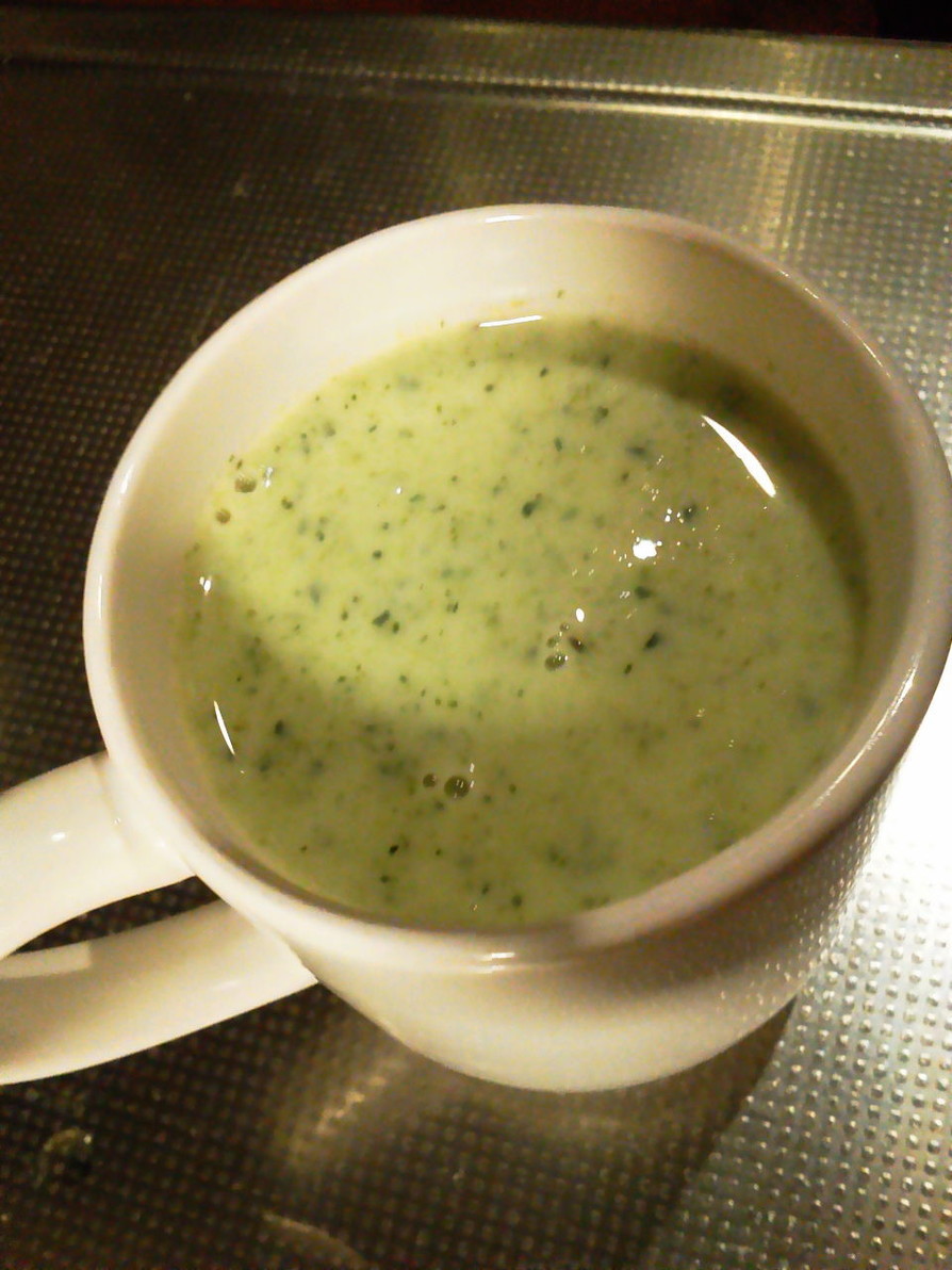 ブロッコリー豆乳スープの画像