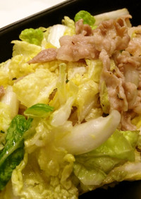 豚肉と白菜の簡単サラダ