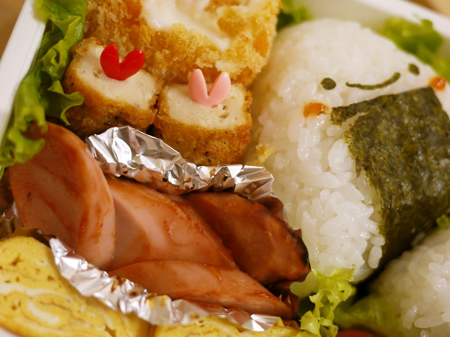 お弁当に♥魚肉ソのケチャップ炒めの画像