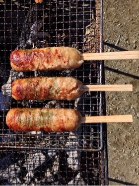 肉巻きおにぎりbbqバージョン クックパッド 焼きおにぎり 肉巻き