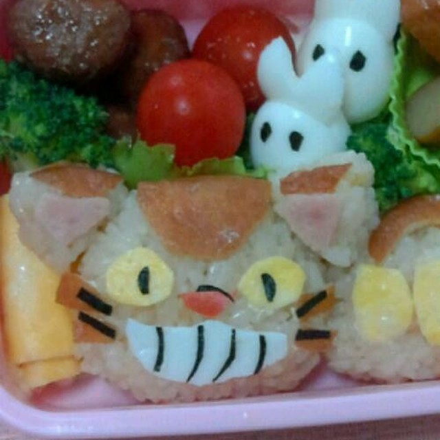 キャラ弁 トトロねこバス レシピ 作り方 By なおさゆづ クックパッド 簡単おいしいみんなのレシピが359万品