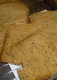 ごま&黒糖のきな粉食パン