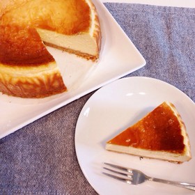 簡単だけど濃厚♡NYチーズケーキ