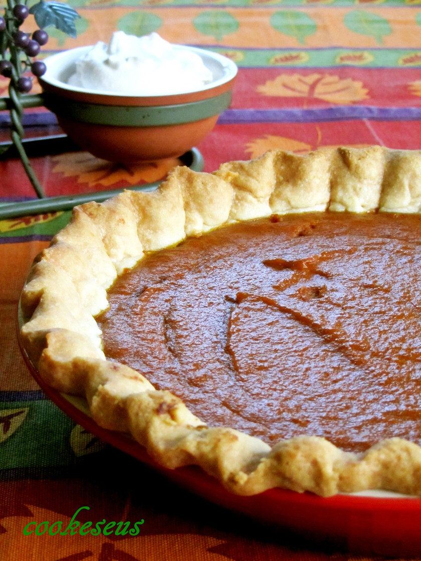 ベイカーズスクエアのパンプキンパイのレシピ